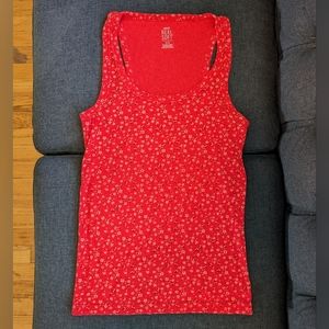 Aerie Real Soft floral ribbed tank